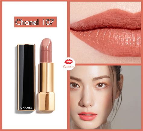 chanel 107 or beige lipstick